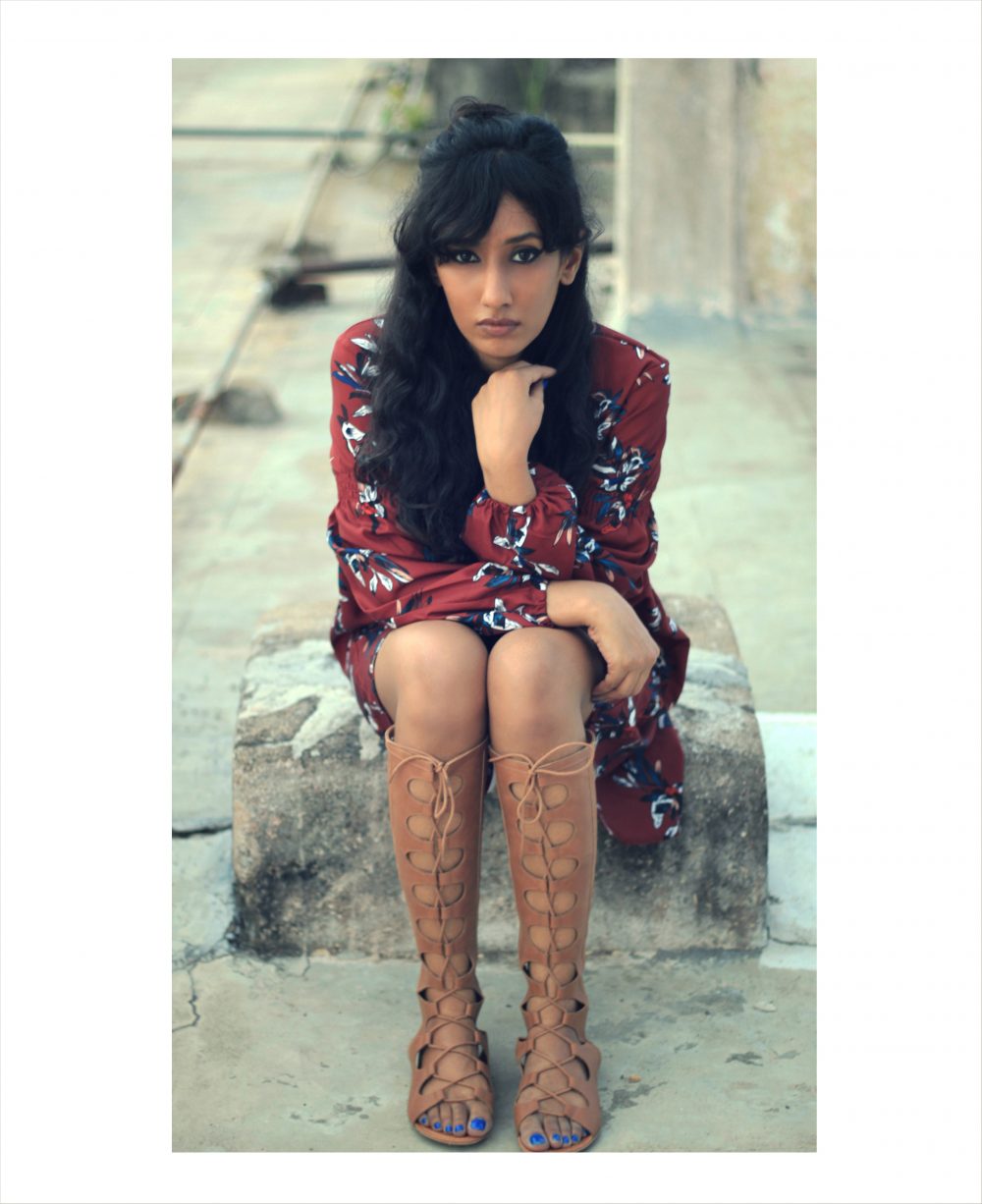 shein floral shift vintage fashion lookbook outfit ootd fashion style oxblood beauty fringe wine gladiators streetstyle naznin suhaer dark i dress for the applause indian blogger hyderabad fashion blogger