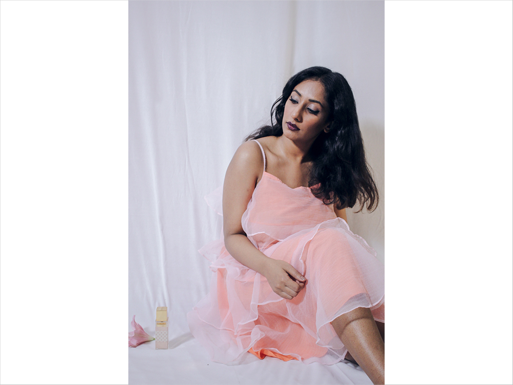 All Good Scents ; Perfume ; Tender Instense ; Payal Singhal ; Fragrance ; Flowers ; Perfume Editorial ; Lookbook; Pink ; Ruffles ; Sheer Dress ; Outfit ; fashion photography ; ootd ; fall look ; summer fashion ; summer outfit ; spring ; fall 18 ; Hyderabad ; Editorial ; Naznin ; Naznin Suhaer ; dusky; model ; indian blogger ; hyderabad fashion bloggers ; hyderabad bloggers ; hyderabad fashion blogger ; I Dress for the Applause ; 
