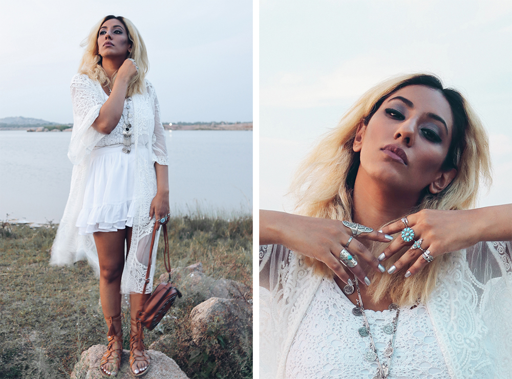 White Sheer Cover up ; Beach Look ;Boho Look ; Zaful ; Indie Fashion ; Crochet ; Bohemian ; Fall Fashion ; Layering ; Blonde ; Conceptual ; fashion photography ; ootd ; fall look ; winter Fashion ; zaful ; fall 18 ; Hyderabad ; Editorial ; Naznin ; Naznin Suhaer ; dusky; model ; indian blogger ; hyderabad fashion bloggers ; hyderabad bloggers ; hyderabad fashion blogger ; I Dress for the Applause ; 